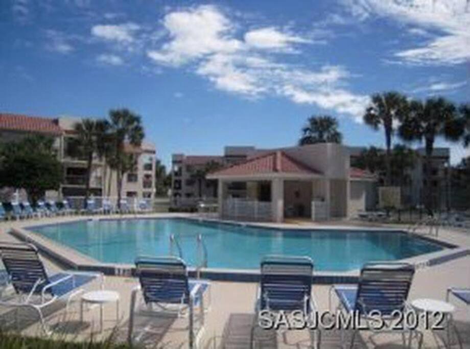 Beach Side Complex B23 1 Bed 1 Bath W/Heated Pool St. Augustine Exteriör bild
